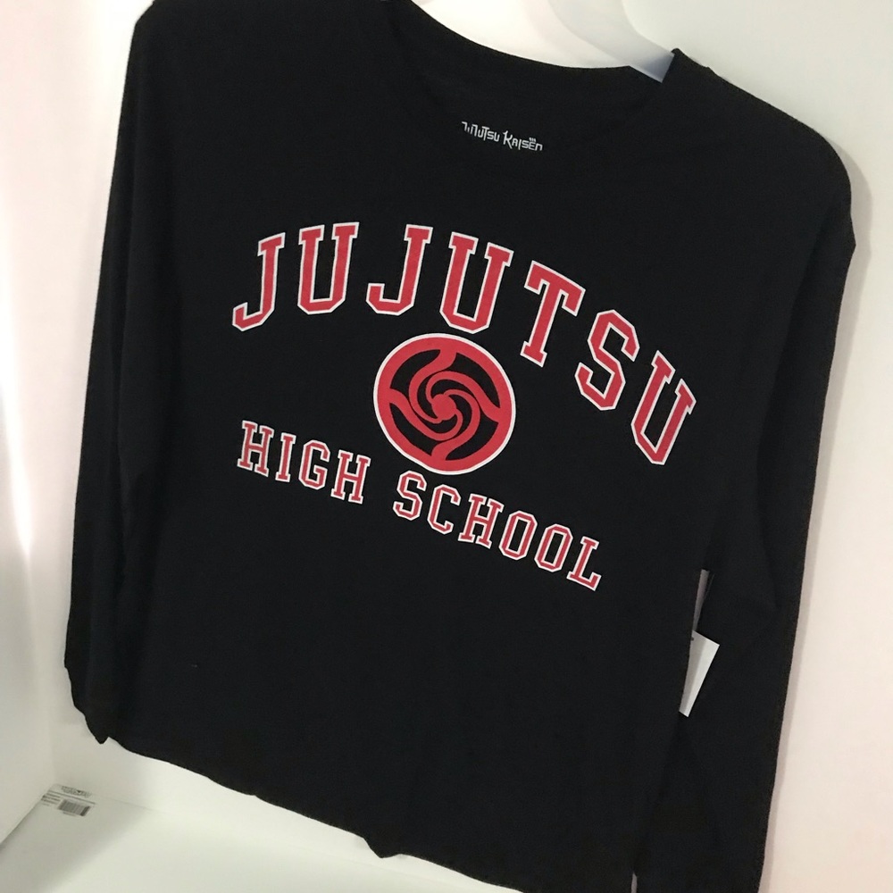 Jujutsu Kaisen Mens Long Sleeve Shirt Sz large BF